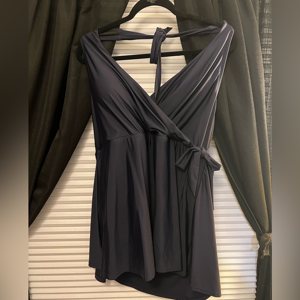 JCrew Reimagined Navy Blue One Piece Plus Size! 📸🖤